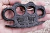 Holy Spiritus Brass Knuckle Paper Weight