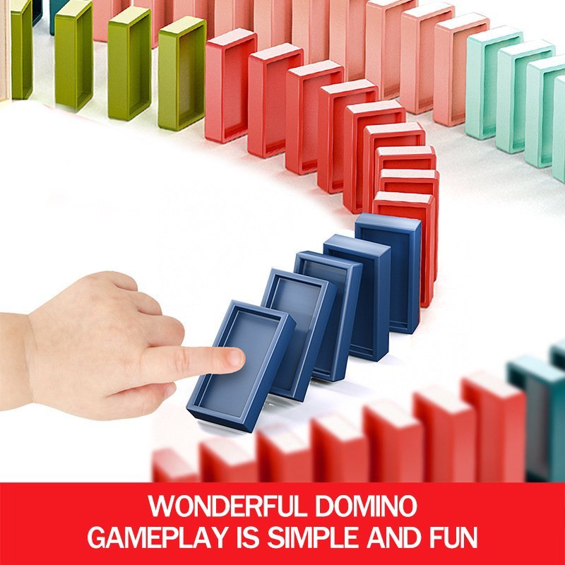 (🎄Early Christmas Sale-49% OFF) Dominoes Automatic Domino Train
