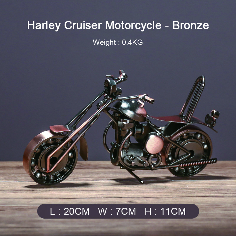 🎁Last Day Promotion 48 OFF%🔥Retro Harley Metal Motorcycle Art Handcraft