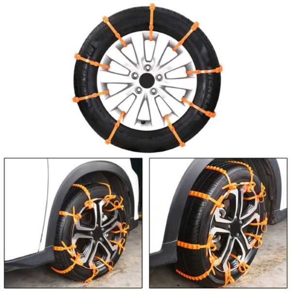 Christmas Hot Sale 48% OFF - Snow Chains Anti-Slip Tire Wheel Cable - BUY 3 GET FREE SHIPPING NOW