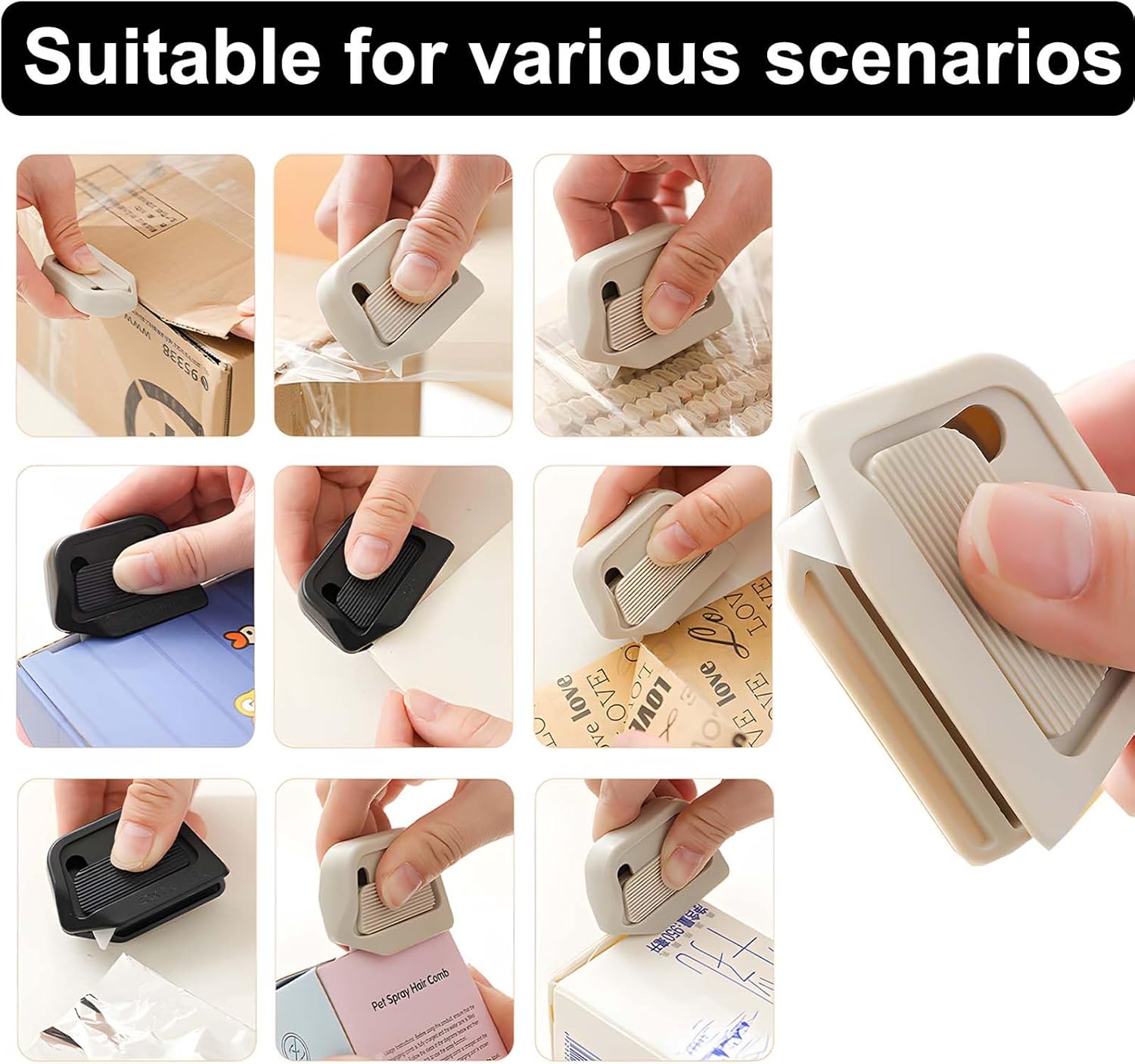 🔥Last Day Promotion 70% OFF🔥Magnetic Retractable Box Cutter⚡BUY 2 GET 1 FREE