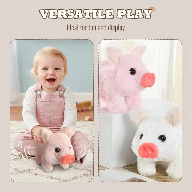 🔥Last Day Promotion 50% OFF🔥Christmas Special Offer-Electric Pig Plush Realistic Toy⚡Buy 2 Free Shipping