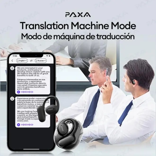 🔥LAST DAY SALE 70% OFF💥75 Languages ​​Real-time Translation Wireless Bluetooth Headset