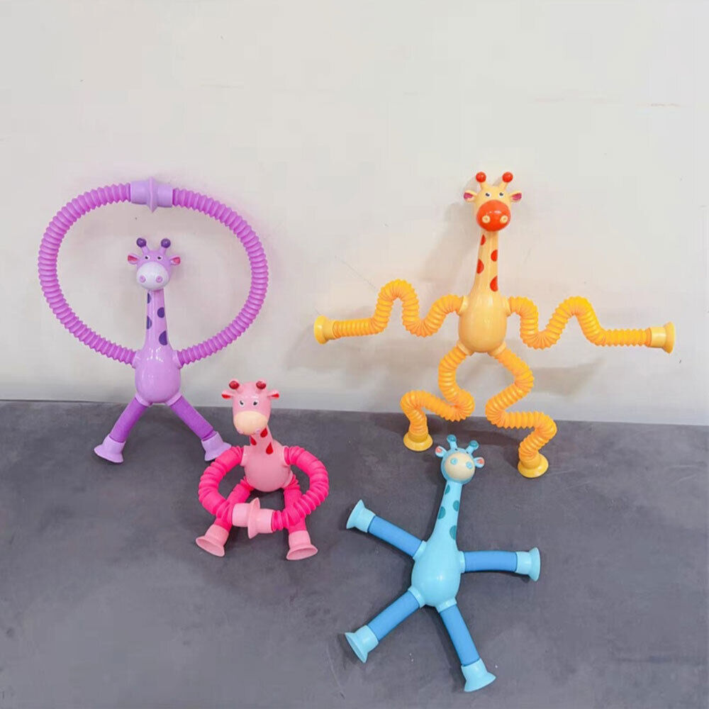 Limited Time Sale 70% OFF🎉 Suction Cup Pop Tube Giraffe Toys, Puzzle Toys, BUY 3 GET 2 FREE NOW