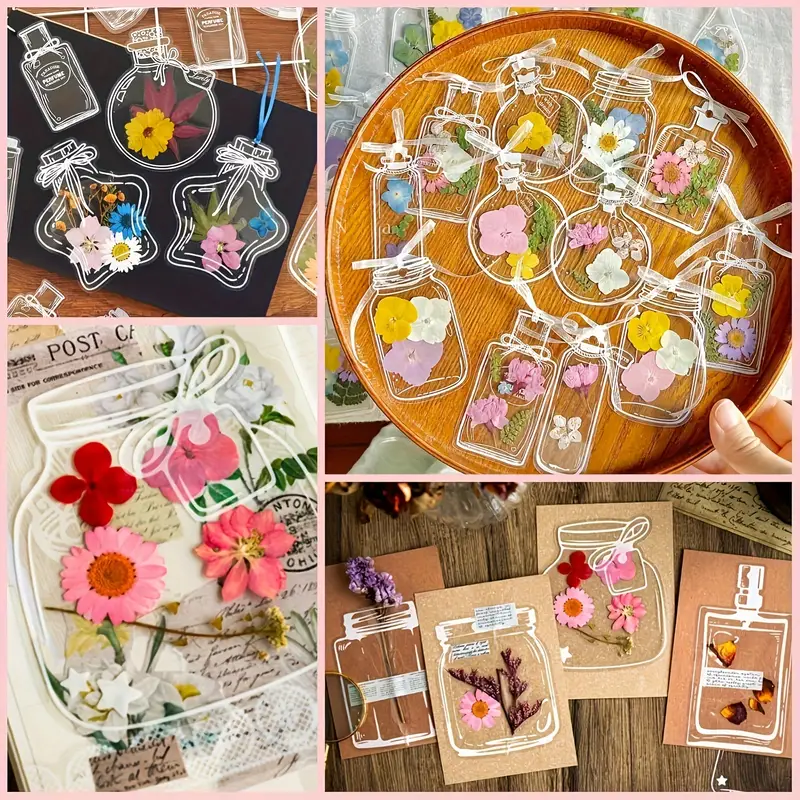 🔥Last Day 70% OFF🔥Transparent Dried Flower Bookmarks(20pcs/set)