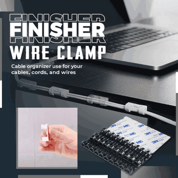 (EASTER SALE - SAVE 50% OFF) Home Essentials：Finisher Wire Clamp