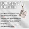 🎁💗Meine kleine Stern-Buch-Kette für Tochter & Sohn, Geburtstagsgeschenk, Abschluss-Schmuck der Liebe