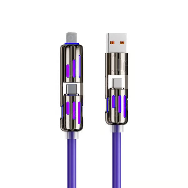 💥LAST DAY SALE 50% OFF💥4-in-1 USB Charging Cable Fast Charging MAX 240W