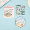 Sticker Scene: DIY Picnic|Magical Library|Spring Party|Beach|Amusement Park|Record Store