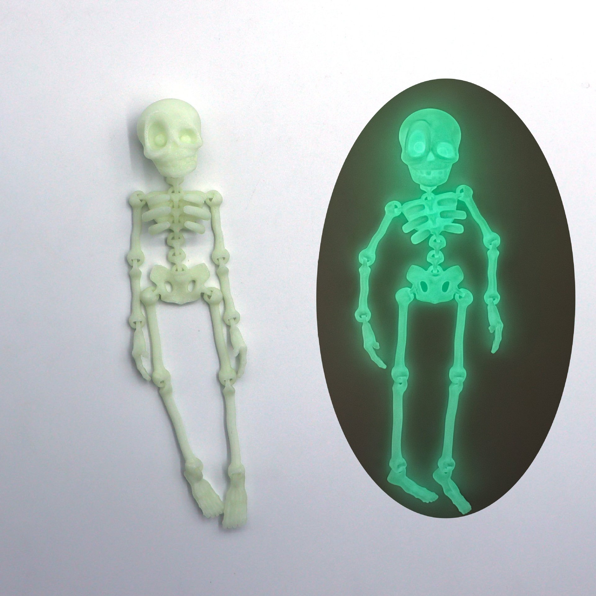 💥LAST DAY SALE 50% OFF🎃3D Printed Vintage Skeleton Magnetic Figurine