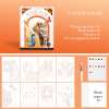 🔥Tri-fold Watercolor Coating Book