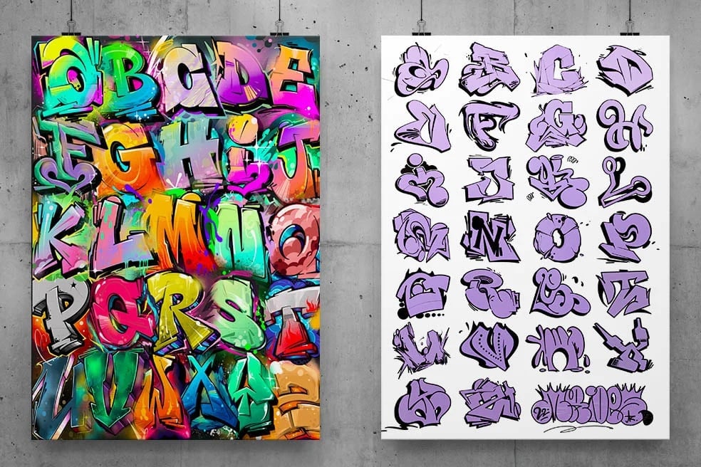 🎨GRAFFLETTERS - COLLECTOR EDITION🔤(📚HARDCOVER)🔥BUY 2 FREE SHIPPING