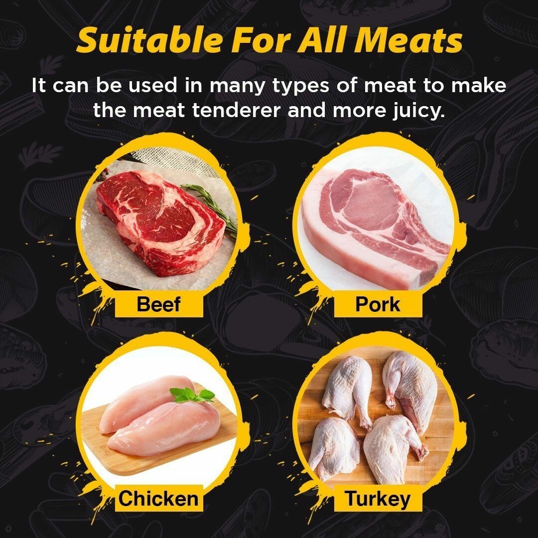 🎉Letzter Tag Ausverkauf - 49% RABATT🥩Fleischklopfernadel aus Edelstahl, 21-polig, Steak, Grill, Küchen-Kochwerkzeug
