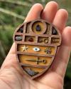Mini Wooden Display Shelf for Collectibles
