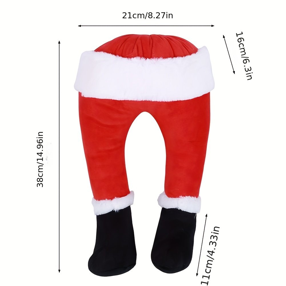 (🎄Christmas Hot Sale - 49% OFF) 🎅Santa Legs Christmas Decoration, BUY 2 FREE SHIPPING