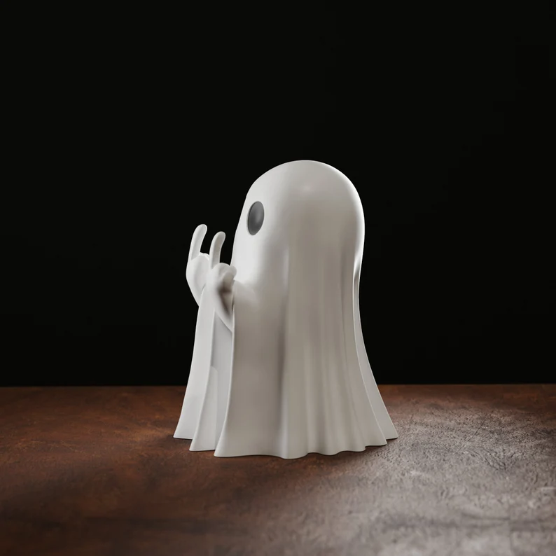 🔥👻2024 Handmade Halloween Cute Ghost Statuet（BUY 2 GET FREE SHIPPING)