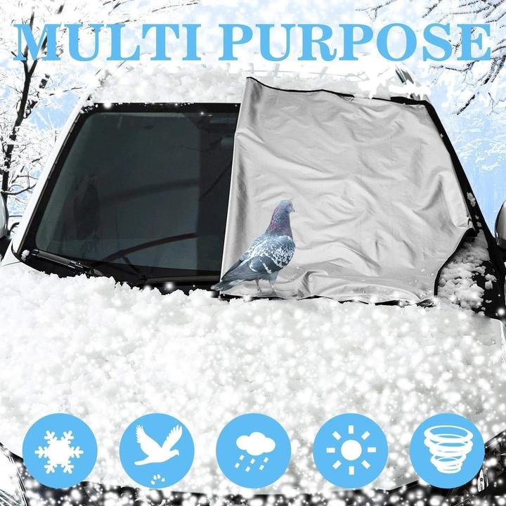 Christmas Sale- Premium Windshield Snow Cover Sunshade