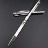 Portable stainless steel folding pen knife
