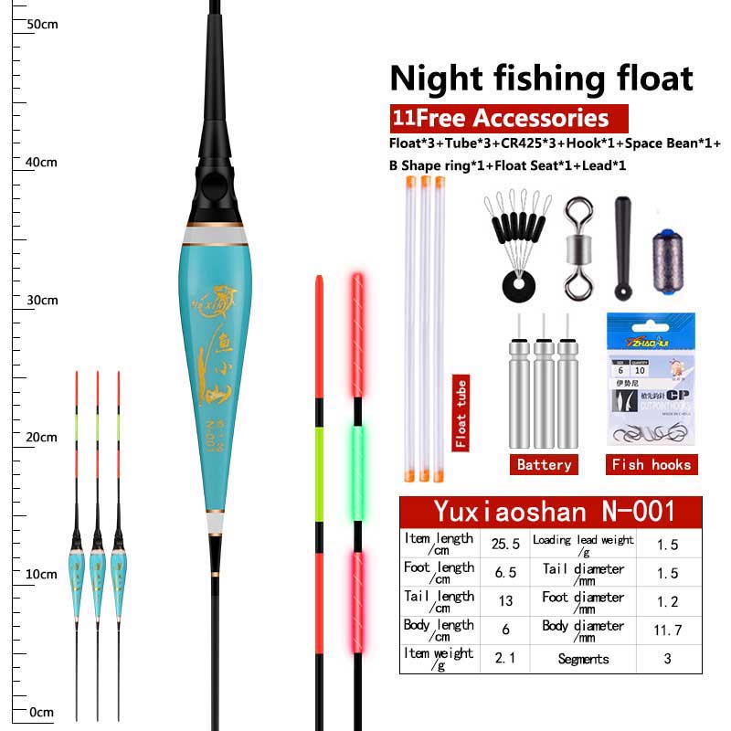 🎣 Summer Sale-30% OFF🐠Electric Luminous Night Fishing Floats