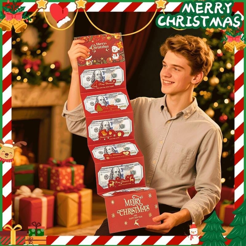 🔥LAST DAY 50% OFF🎄Christmas Cash Gift Envelope