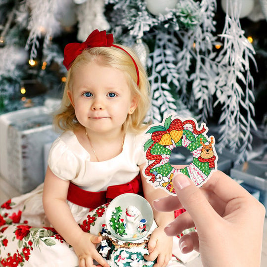 (🎅Christmas Hot Sale - 48% OFF) Christmas Diamond Painting Sticker Kit, Buy 2 get Extra 10% OFF & Free Shipping