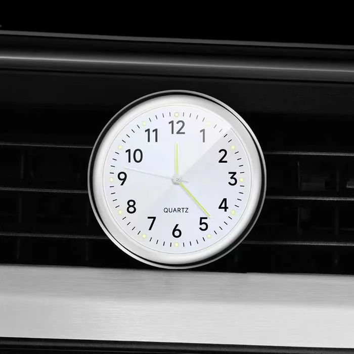 🔥Buy 5 Save 20% & Free Shipping-The new small luminous car clock, you can clearly see the time at night