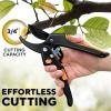 🔥Last day Clearance Sale 60% OFF🔥Ratchet Pruning Shears for Gardening Heavy Duty