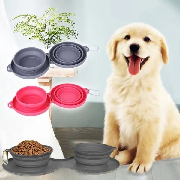 🔥(Last Day Promotion -50% OFF)Travel Dog Diner Set, BUY 2 FREE SHIPPING