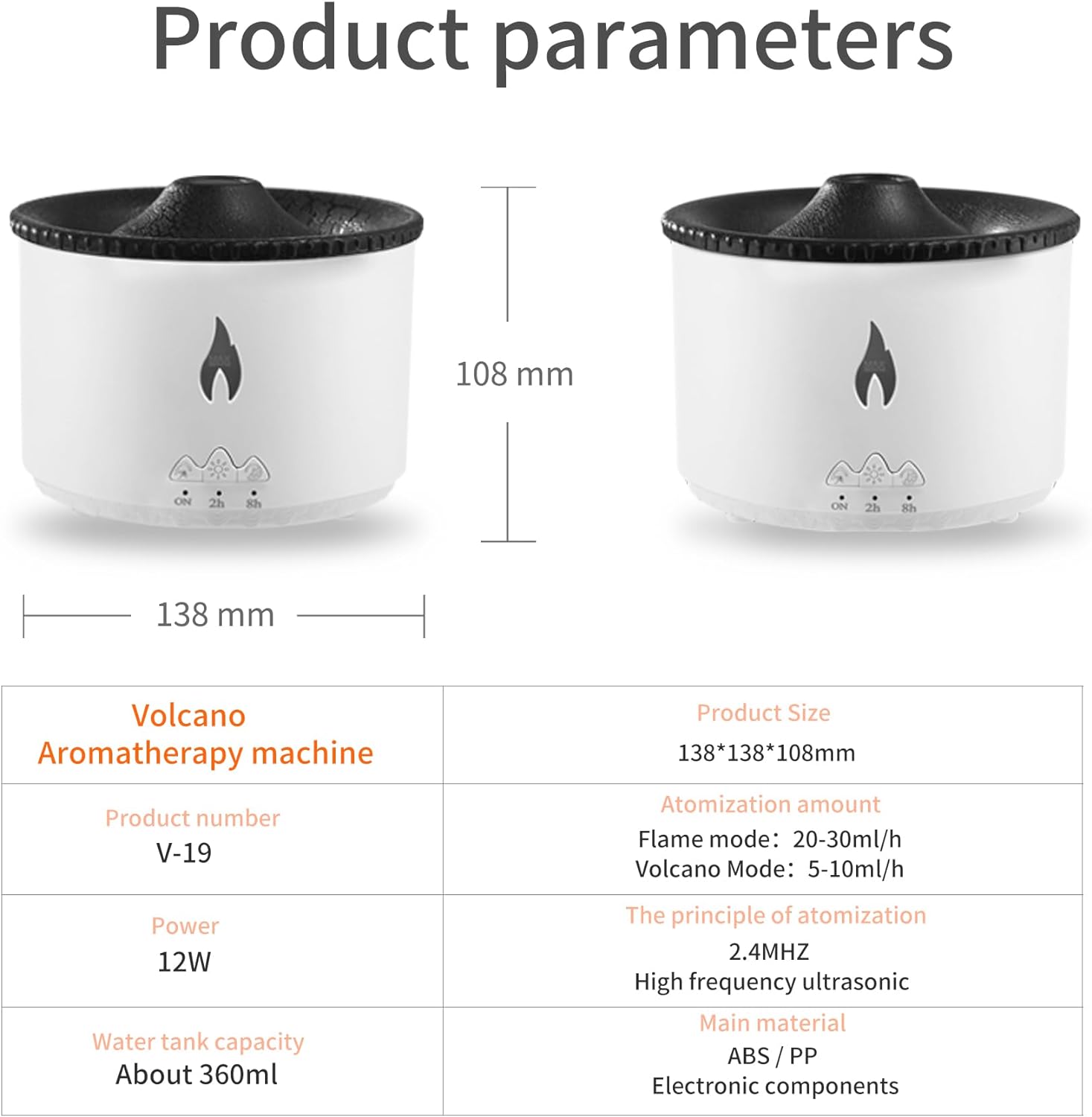 🔥Last Day Promotion - 50% OFF🎁 Flame Humidifier 🌋【2PCS Free Shipping】