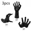 🎁TikTok Last Day Sale - 70% OFF🔥Life-Size Creepy Hands Wall Decor – 3-Piece Set with LED Candles for Gothic Halloween