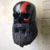 🔥Last Day Promotion 50% OFF💗Motorcycle Skull Helmet Holder with Beard(🎁The most special gift for riders)