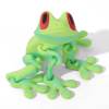 🎁Letzter Tag 49% Rabatt🐸3D-gedrucktes magnetisches Froschspielzeug