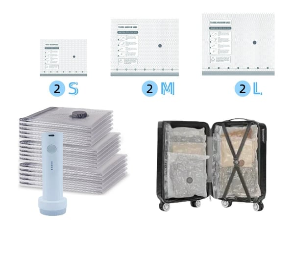 🔥Last Day Promotion 50% OFF🔥 Vacuum Storage Bags Travel Set