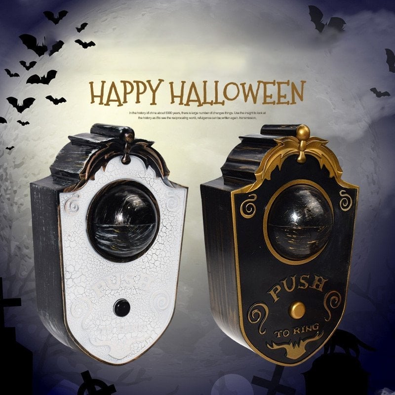 🎃Free shipping for 2 items, half price for the 3rd item-👁️3D ONE-EYED LIGHTUP EYEBALL DOOR BELL DECORATION🕷️