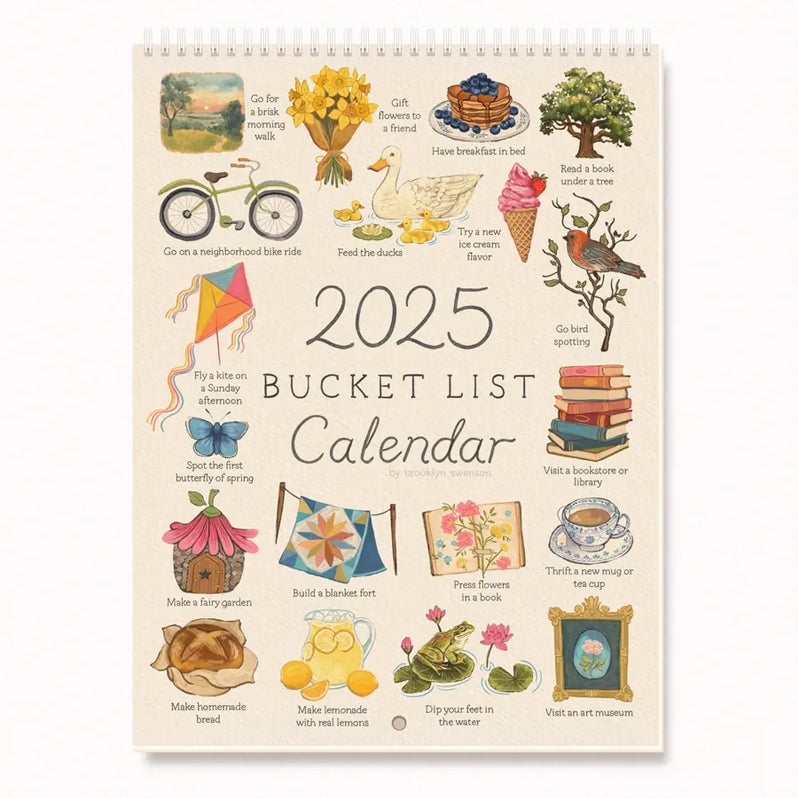 🎅Christmas Pre-Sale Promotion 49% OFF🎄2025 Bucket List Calendar