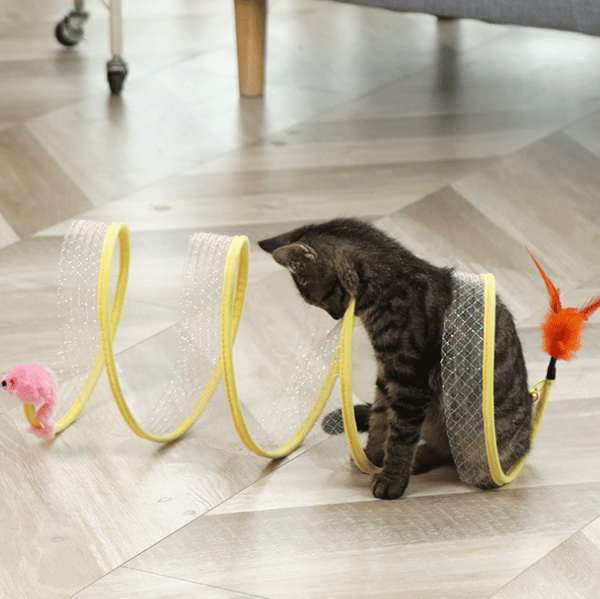 TikTok Last Day Promotion -60% OFF🎉S-Shaped Cat Tunnel Toy -🐈Buy 2 Get 1 Free🔥