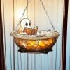 Cute Bathtub Ghost Halloween Suncatcher