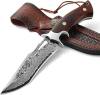 Damascus Steel Camping Knife - FREE SHIPPING
