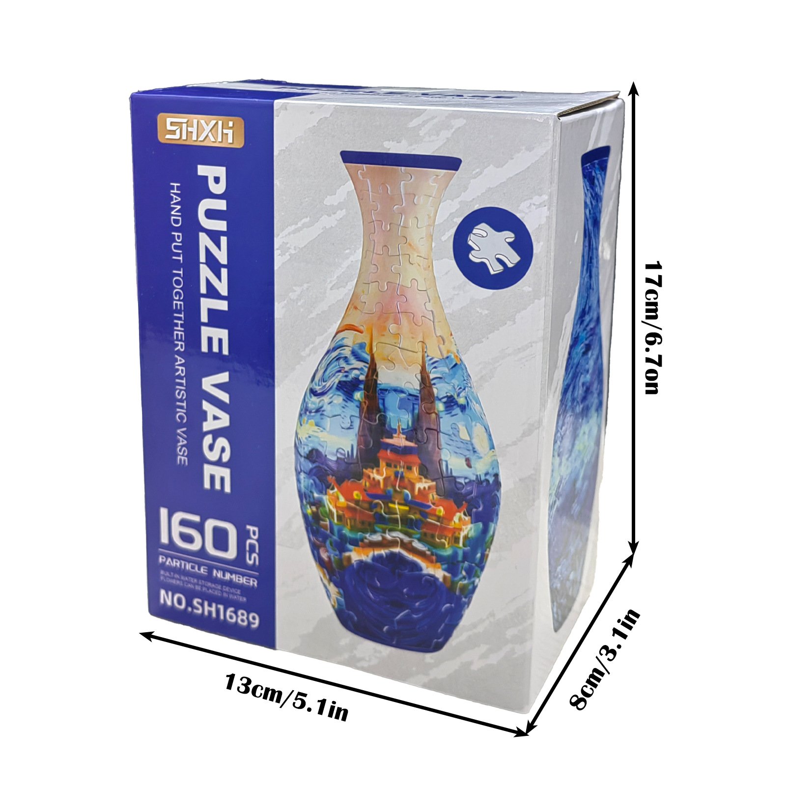 🎅Christmas Promotion 48% OFF-🎁-3D Art Puzzle Vase - A gift for people who love art -🚚Buy 2 Get Free Shipping