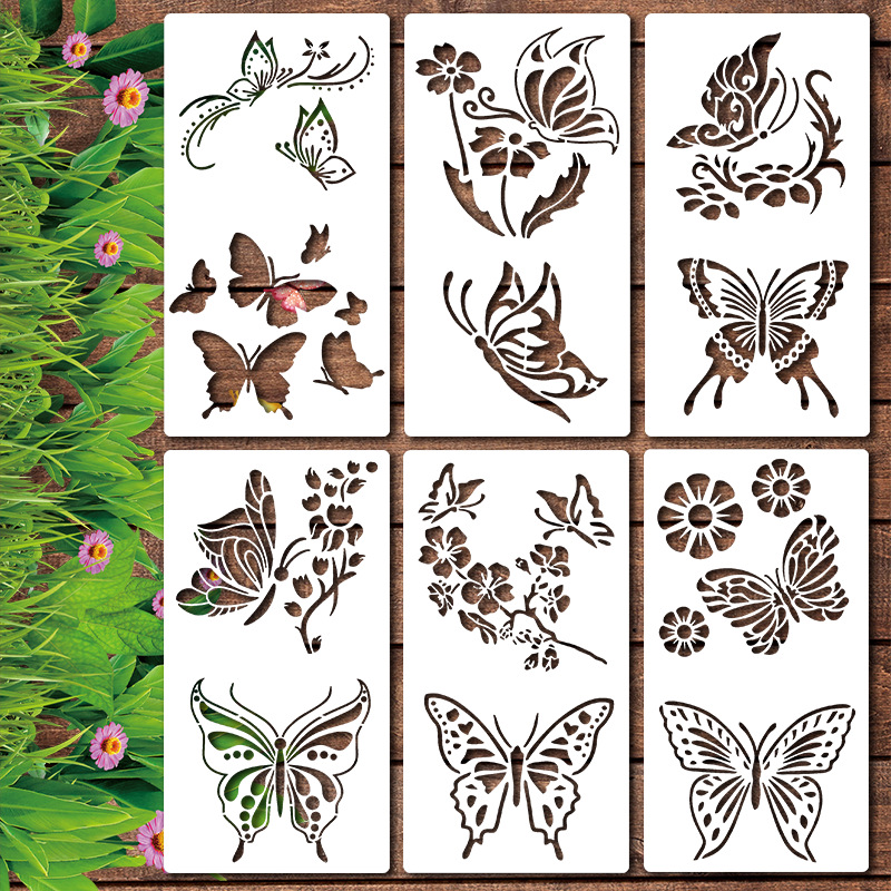 🔥Limited Time 50% OFF-DIY Garden Fence Large Flower Stencils🌼