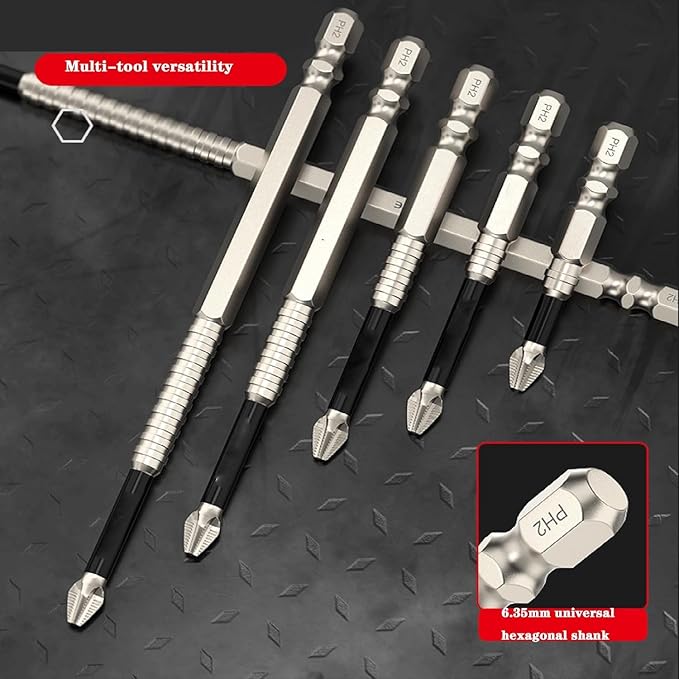 High-Magnetic Screwdriver Drill Bit Set（𝐒𝐭𝐞𝐯𝐞 𝐑𝐨𝐬𝐬 𝐑𝐞𝐜𝐨𝐦𝐦𝐞𝐧𝐝）