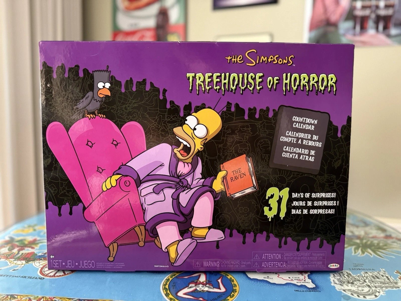 🔥Last Day 49% OFF🎁The Simpsons Treehouse of Horror 31 Day Advent Calendar