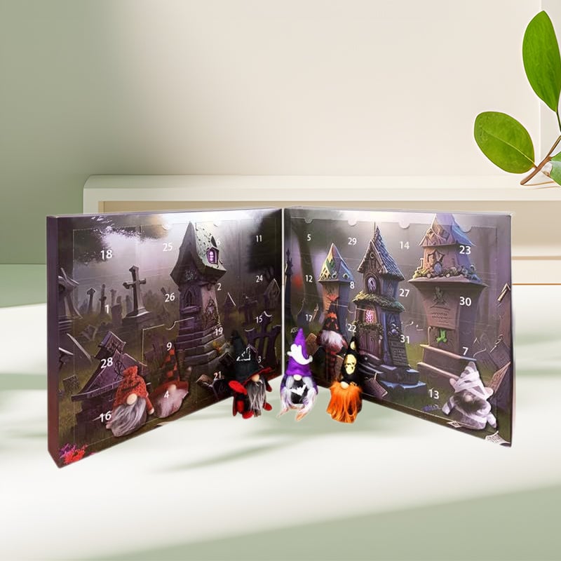 🎃Early Halloween Sale👻2024 Halloween Countdown Advent Calendar | Gnome Blind Box