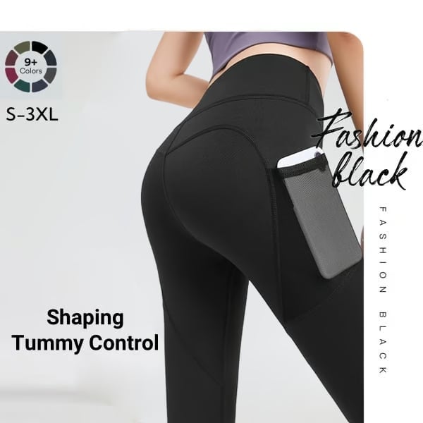 ⏰LAST DAY SALE 50% OFF💥High Waisted Tummy Control Shaping Training Leggings