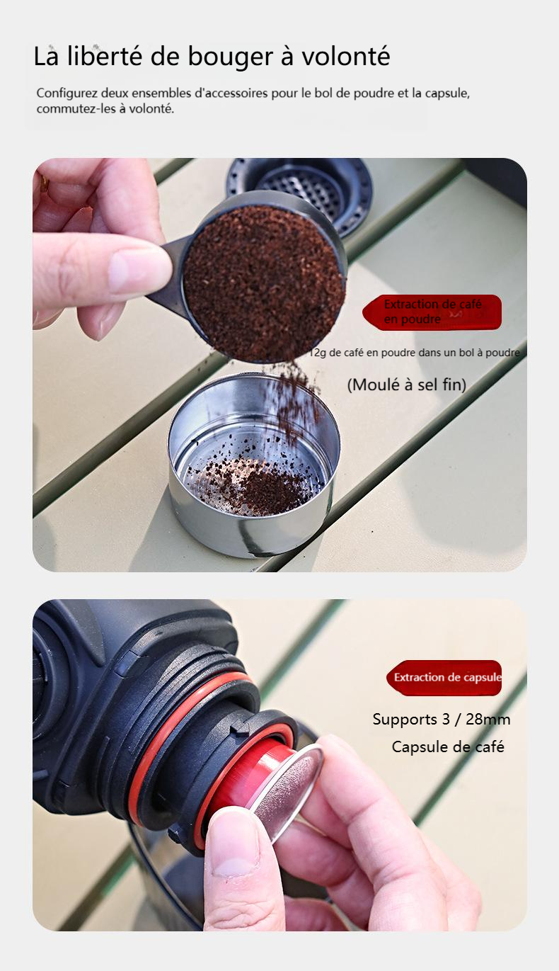 Vente chaude - 49% de réduction🔥Machine à café à pression manuelle portable⌛