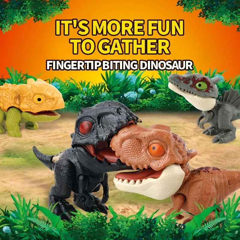 (🎄EARLY CHRISTMAS SALE - 50% OFF) 🦕Finger Biting Dinosaur Toy, BUY 7 GET 13 FREE & FREE SHIPPING(20 PCS) ONLY TODAY✈