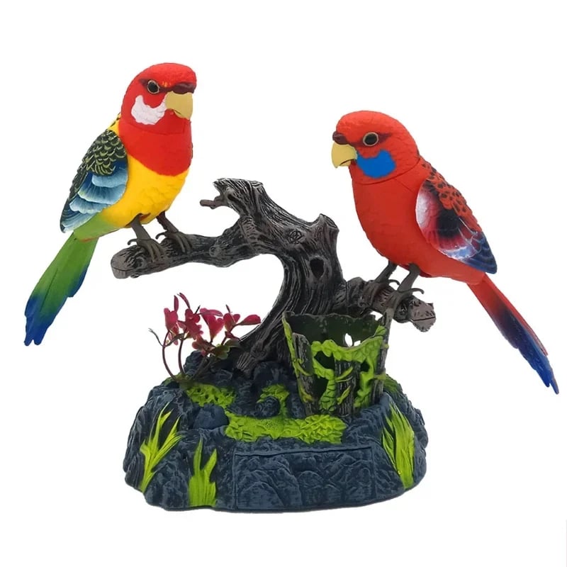 🦜Electric Battery Operated Control Voice-Parrots(🔥BUY 2 SAVE 20%)