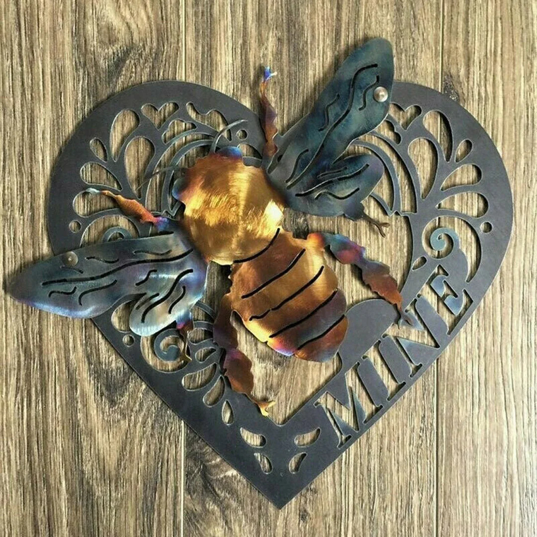 🐝Handmade Keeper of the Bees Metal Art