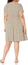 Amazon Essentials Women's Surplice Dress (Available in Plus Size)