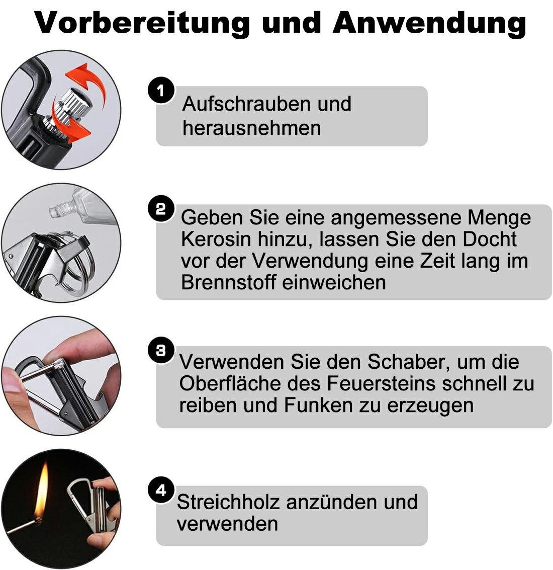 🔥Letzter Tag 50% RABATT-Zündung, Bieröffner, Schlüsselanhänger, drei Funktionen in einem